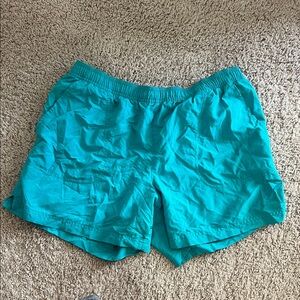 Columbia Women's Turquoise Active Drawstring Shorts